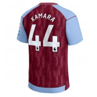 Fotbalové Dres Aston Villa Boubacar Kamara #44 Domácí 2023-24 Krátký Rukáv